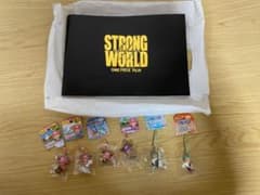 원피스 현지 열쇠 고리 & STRONG WORLD 브로셔