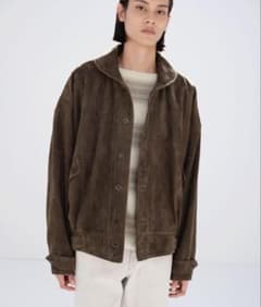 ジャケット・アウター auralee26ss silky grain suede blouson AURALEE SILKY GRAIN SUEDE BLOUSON 4 - メルカリ