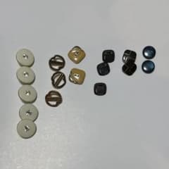 【レトロ】ボタン セット アクセサリーパーツのサムネイル
