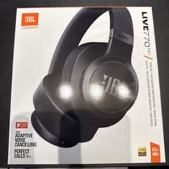 新品 JBL LIVE 770 NC ワイヤレスヘッドホン ブラック - メルカリ