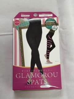 【値下げ中】GLAMOROU SPATS 着圧レギンス プラスサイズ ブラックのサムネイル