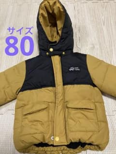 フード付きダウンコート サイズ80のサムネイル