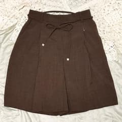 [New] earth music&ecology Waist Ribbon Bermuda Pants