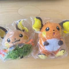 ライチュウ ポケモン 韓国 ソンス ヘアピン マグネット ぬいぐるみ