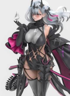 23cm 1/7 미도장 미조립 니케 모다니아 세컨드 어펙션