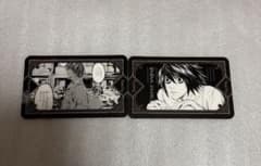 デスノート DEATH NOTE ルームキー風カード 夜神月　L セット