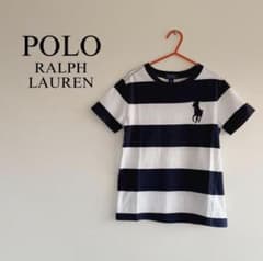 Polo Ralph Lauren ボーダーTシャツ ネイビー ホワイトサイズ7のサムネイル