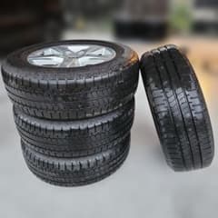 送料込み】30アルファード純正ホイール タイヤ4本セット 215/65R16
