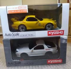 京商 ミニッツ 頭文字D マツダ RX-7 FD3S高橋啓介 FC3S高橋涼介 - メルカリ