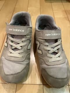 new balance 薄紫　22cm ベルクロ付きのサムネイル