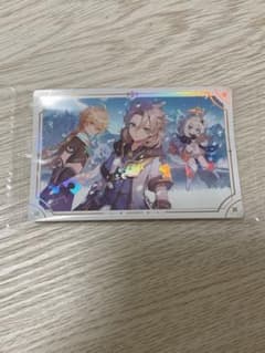 原神 シールウエハース アルベドのサムネイル