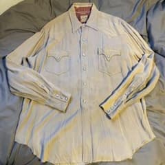 50's TEM-TEX レーヨン ウエスタンシャツのサムネイル
