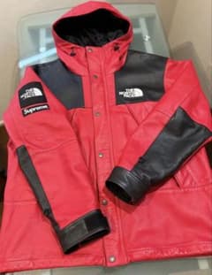 THE NORTH FACE × Supreme レザーパーカー　即日発送のサムネイル