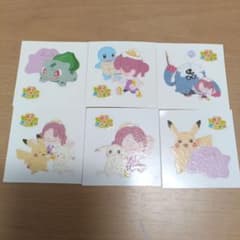 ポケモンパンシール ぽこあポケモン 6枚セットのサムネイル