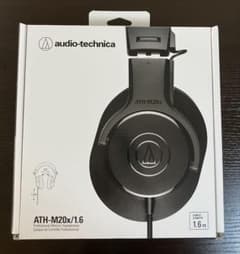 【使用1回のみ】オーディオテクニカ ATH-M20x/1.6　モニターヘッドホンのサムネイル