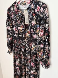 新品 Super Beauty 花柄ロングドレス 40サイズのサムネイル