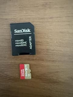 SanDisk 64GB microSDHCカード アダプター付きのサムネイル
