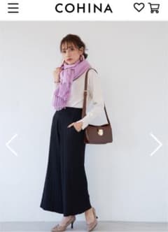 cohina ランダムリブニットパンツのサムネイル