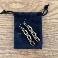 PHILIPPE AUDIBERT チェーンピアス - メルカリ