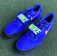 NIKE 円盤スローイングシューズ 青 新品2025年最高級アメリカ限定Nike円盤・砲丸・ハンマー投げ