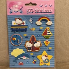 キティちゃん♢3Dシール ステッカーのサムネイル