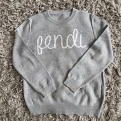 FENDI フェンディ　コットンカシミアニット　キッズのサムネイル
