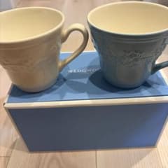 ウエッジウッド WEDGWOOD 小型マグカップ ブルーとピンク 2点セットのサムネイル