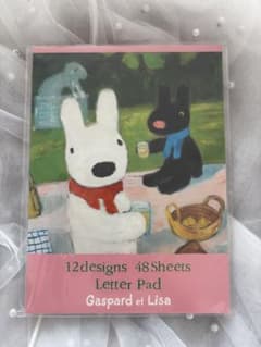 リサとガスパール　レターパッド メモ帳のサムネイル