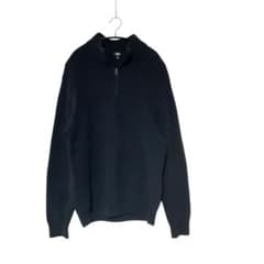 UNIQLO ユニクロ XL ミドルゲージハーフジップセーター:021502のサムネイル