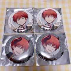 暗殺教室 ビックカメラ ソフマップ 天使 悪魔 缶バッジ 赤羽業 セット