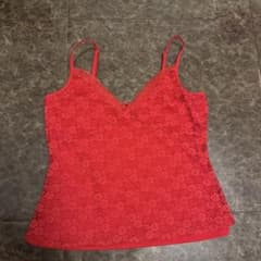 Brandy Melville レッド レース キャミソールのサムネイル