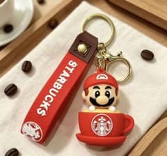 STARBUCKS マリオ キーホルダーのサムネイル