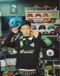 Pedestal polo t ロンt DAB Brrrsos着用 Yoko - メルカリ