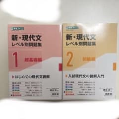 新・現代文レベル別問題集1、2まとめ売りのサムネイル