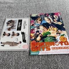 SAKAMOTO DAYS 영화 전단지 3장 세트 메구로 연꽃