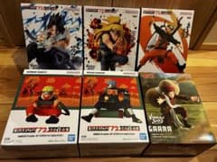 NARUTO 72シリーズ デイダラ サスケ ナルト カカシ 我愛羅　6体セット NARUTO 72シリーズ デイダラ サスケ ナルト カカシ 我愛羅 6体セット