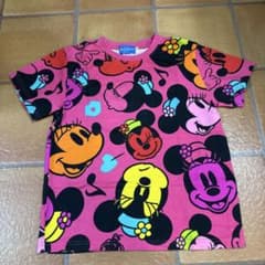 Tokyo Disney Resort Minnie Mouse all-over print T-shirt, pink, size 150cm