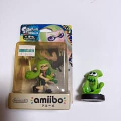 amiibo 스플라툰 걸 오징어 세트