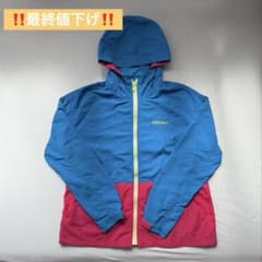 【adidas】ウィンドブレーカー【軽量・ポケット付き】のサムネイル