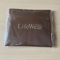 ユニクロ　LifeWear magazine エコバッグ ブラウンのサムネイル