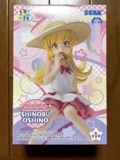 新品未開封◯物語シリーズ◯忍野忍◯ちょこのせ◯プレミアムフィギュア