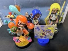 스플라툰 amiibo 세트 (덤 포함)