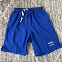 umbro アンブロ ハーフパンツ ブルー　Sのサムネイル
