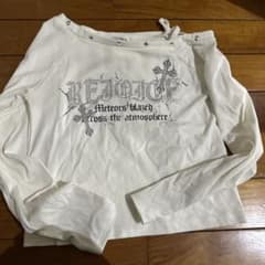REJOICE メッセージプリント 長袖Tシャツ Mのサムネイル