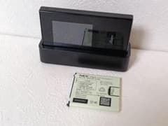 【訳あり】NEC Aterm MR04LLN 本体 バッテリ グレードル ②のサムネイル