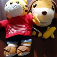 しまじろう＋はみがきわんわんパペット2体のサムネイル