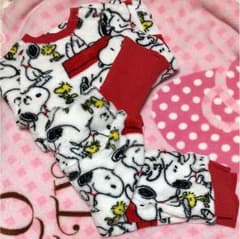 ＊スヌーピーモコモコパジャマ子供用＊のサムネイル