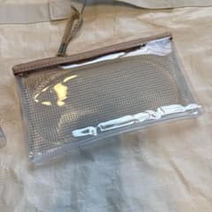 Kept クリアペンケース ベージュ KPF6031J レイメイ藤井