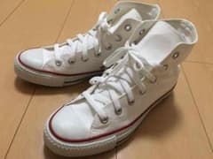 コンバース ハイカット スニーカー　24.5cm ホワイトのサムネイル