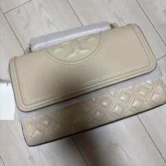 TORY BURCH ショルダーバッグ フレミング コンバーチブル クリーム 